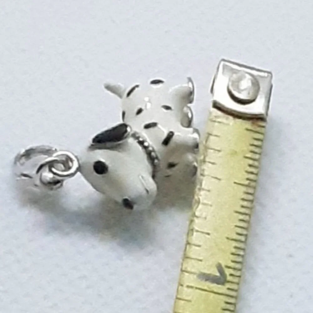 CLOSET SALE!!  HOST PICK!!  New sterling silver dalmation charm. - Picture 5 of 7